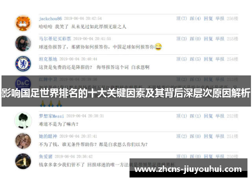 影响国足世界排名的十大关键因素及其背后深层次原因解析 影响国足世界排名的十大关键因素及其背后深层次原因解析
