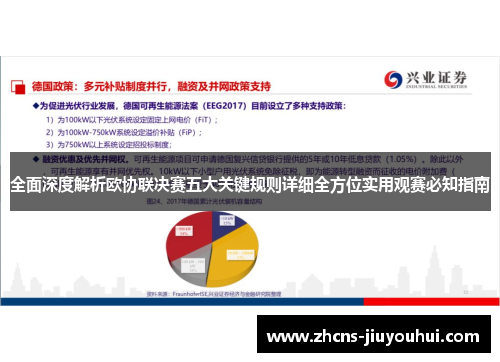 全面深度解析欧协联决赛五大关键规则详细全方位实用观赛必知指南